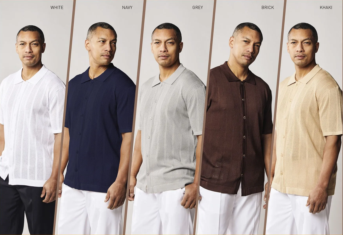 Silversilk - Men's Fashion Knit Shirt Only