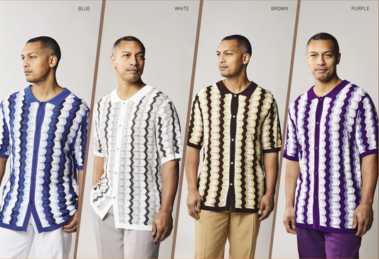 Silversilk - Men's Fashion Knit Shirt Only
