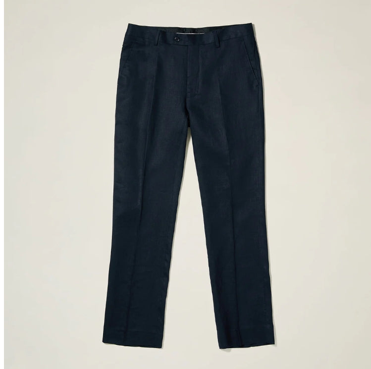 Inserch - Men's Linen Pant — Black & White