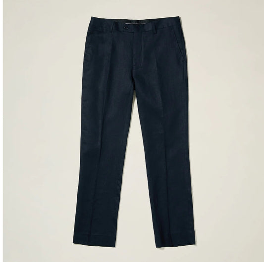 Inserch - Men's Linen Pant — Black & White